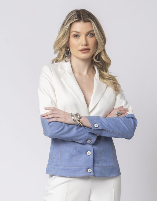 MTKBZ9060 BLAZER OFF COM JEANS DET PESPO